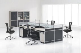 惠州办公家具厂 一站式办公空间解决方案，涵盖屏风、桌椅及图文设计制作